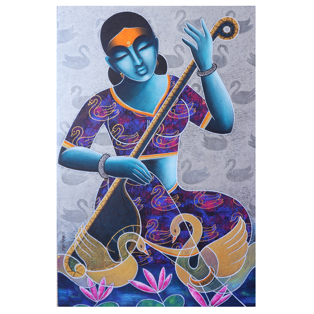 Sarasvati by Pratiksha Bothe